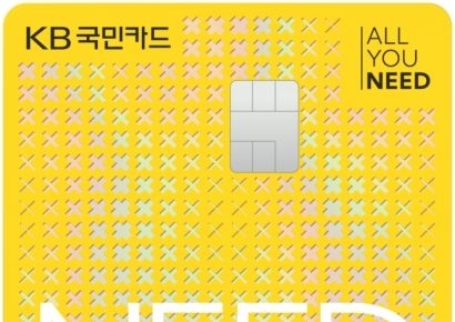 KB국민카드, 간편결제 특화 'KB NEED Pay 카드' 출시