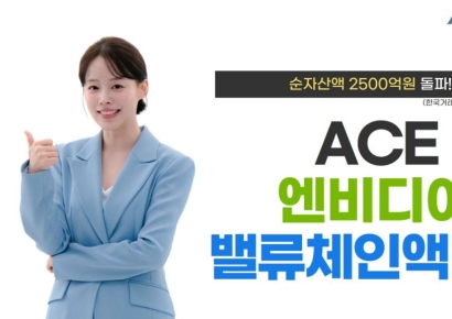 한투운용 'ACE 엔비디아밸류체인액티브' ETF, 순자산 2500억원 돌파