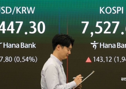 [포토] 코스피, '다음은 8천이다!'