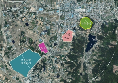 [단독]고창 덕산지구 도시개발 계획 변경 ‘의혹' 증폭