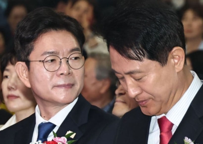 정원오 "용산 1만호" 선언에…오세훈 "닭장 아파트촌 만들거냐"