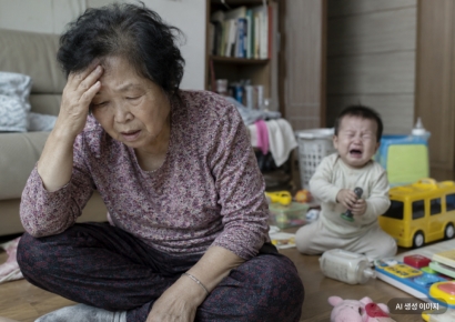 "싫어도 거절 못 해" 자식 앞에선 괜찮은 척…스트레스 쌓이는 '황혼육아'