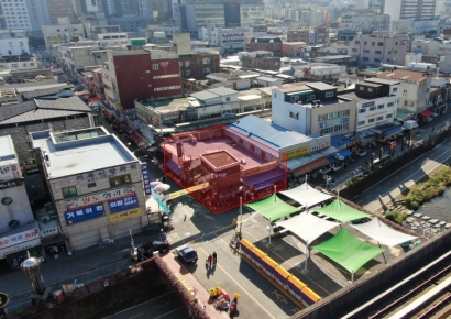 용인시, 중앙시장 복합편의시설 설계 공모…2028년 준공 목표