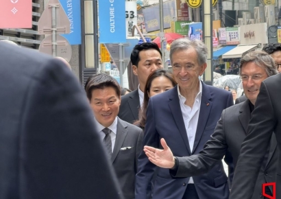 奢侈品帝国的战略要地“首尔”……Arnault 路易威登董事长时隔3年再访韩国