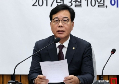 송언석 "윤용근, 지역발전 앞당길 것…與 후보들 문제 많아"