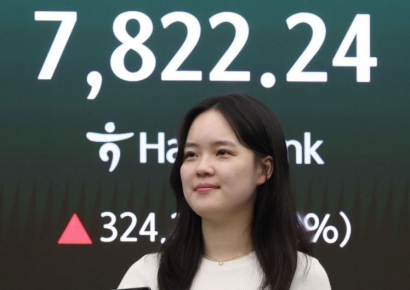 코스피, 외국인 5조 순매도에 2%대 하락…7640선 마감