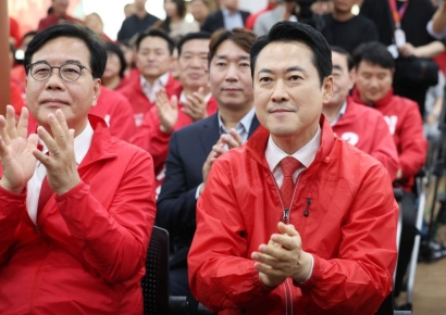 국민의힘, 장동혁 체제 선대위 출범…"공소 취소 저지" 전면전
