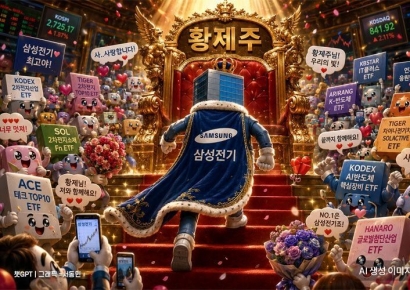 황제주 반열 오른 삼성전기, ETF서도 러브콜 쏟아져