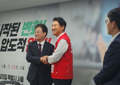 오세훈-유승민 맞손…"유세 도울 것" "천군만마"