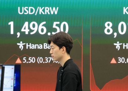 [포토] 거침 없이 상승하는 코스피