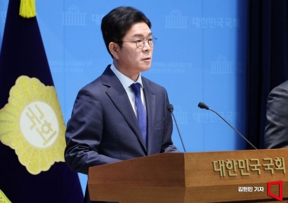 [포토] 공약 발표하는 정원오 서울시장 후보