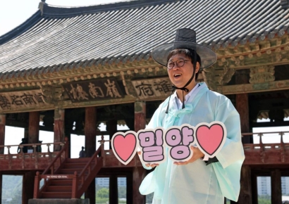 인구 9만명대 밀양, '반값여행'에 관광주민 10만명 넘었다