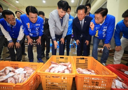 후보 등록 뒤 첫 주말…여야 지도부, 유세 지원 매진