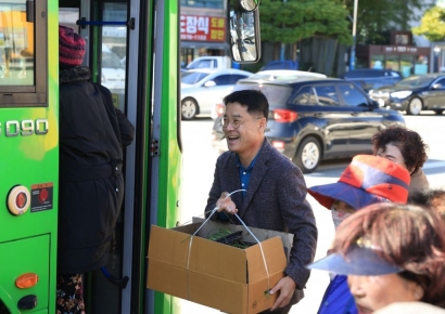 [6·3선거]우홍섭, 핵심 공약 '완도 3대 연금 프로젝트' 발표