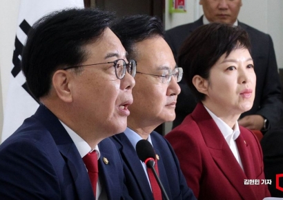 [포토] 송언석 "기호 1번은 답 아니다"
