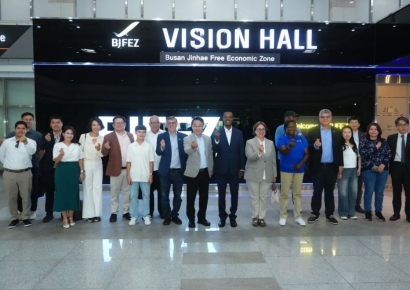 '커피 외교' 돛 펼쳤다… 부산진해경자청, 생산국 초청 팸투어