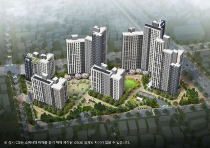 '두산위브 더센트럴 수원' 분양 2개월만에 완판