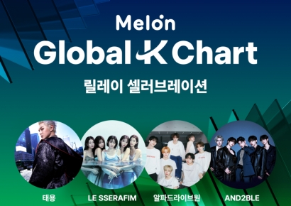 멜론 등 한중일 3개사, 6월 '글로벌-K 차트' 출시