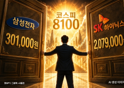 코스피 8100 돌파…30만전자·200만닉스 시대 열렸다