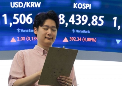 마이크론 19%뛰자 삼전·닉스도 급등…코스피 8400 첫 돌파