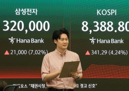 코스피, 기관 매수세에 장중 강세