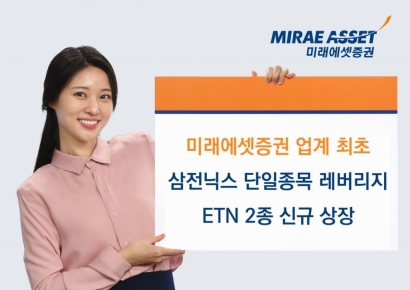 미래에셋증권, 삼전닉스 단일종목 레버리지 ETN 2종 신규 상장