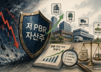 [주末머니]"변동성 클 땐 방패 들어야…'저PBR 자산주' 담아라"