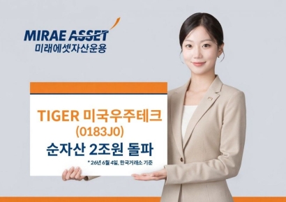 'TIGER 미국우주테크' ETF, 순자산 2조원 돌파