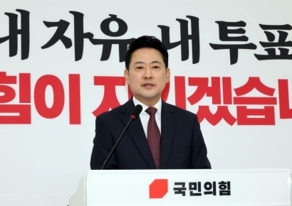 장동혁 "국민이 재선거 원한다"…李대통령에 회담 요구