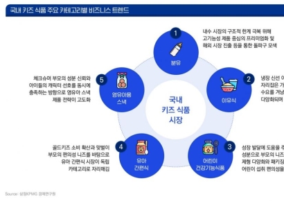 삼정KPMG "키즈식품, 저출생 오히려 기회"