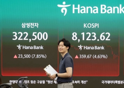 코스피, 8123.62로 마감…코스닥도 1000선 넘어