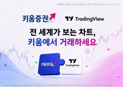 키움증권, 글로벌 차트 플랫폼 '트레이딩뷰' 거래 연동…국내 첫 제휴