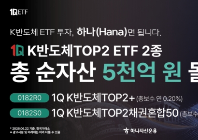 하나자산운용, 반도체 ETF 2종 총 순자산 5천억 돌파
