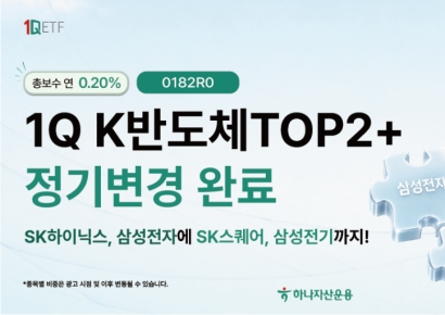 '1Q K반도체TOP2+' ETF, SK스퀘어·삼성전기 편입