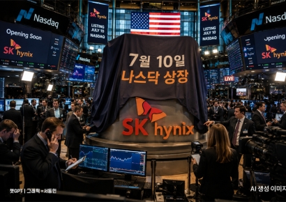 "아직 탑승 안 한 사람 다 모인다"…SK하이닉스, 10일 나스닥 상장