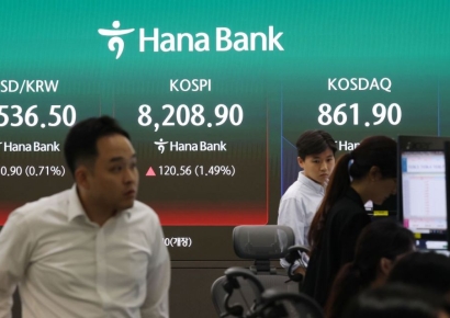 코스피, 8300선으로 반등…코스닥은 약보합
