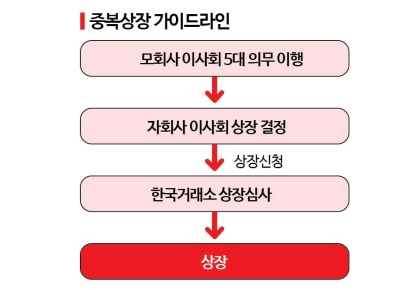 거버넌스포럼 "중복상장 가이드라인 우려…일반주주 과반동의 도입해야"