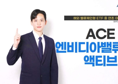 ACE 엔비디아밸류체인액티브, 해외 밸류체인 ETF 중 올해 수익률 1위