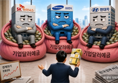 정부 요청에도…더 늘어난 기업 달러예금