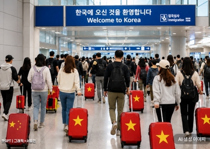 "한국 오려고 돈 열심히 모았어요"…중국인 제치고 첫 1위 오른 나라