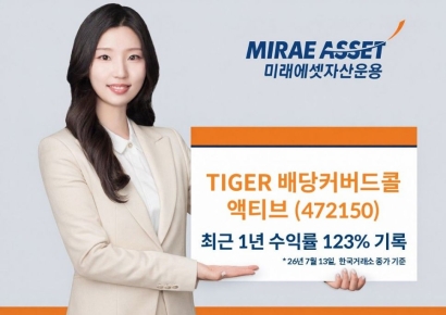 'TIGER 배당커버드콜액티브' ETF 특별분배 1주년…기간 수익률도 1위