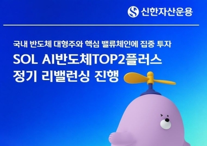 'SOL AI반도체TOP2플러스' ETF, 정기 리밸런싱…원익IPS 등 편입