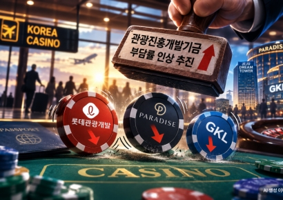 [주末머니]잘 벌던 카지노株 휘청…기금인상 우려에 투심 냉각