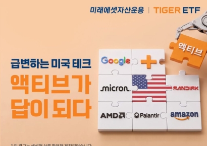 미래에셋운용, 'TIGER 미국테크NYSE100액티브 ETF' 상장
