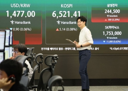 코스피 급등에 장 중 매수 사이드카 발동…4%대 상승