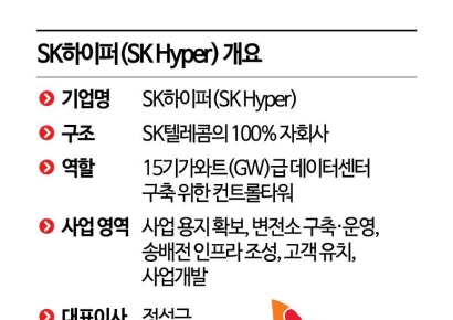 아시아 1위 데이터센터 사업자 노리는 SK텔레콤[주末머니]