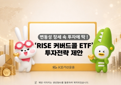 KB운용, 변동성 장세 투자 대안으로 'RISE 커버드콜 ETF' 제시