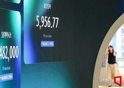 SK하이닉스 IR 실망감?…코스피 6000선도 위협(상보)