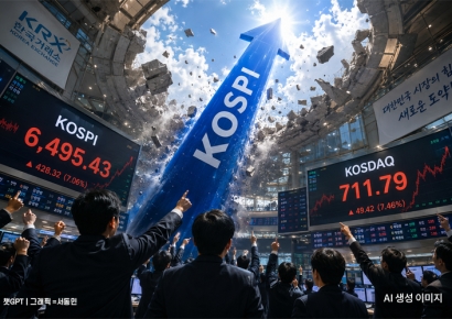 반도체 돌아오자 집 나간 외국인도 돌아왔다…코스피 16%대 폭등 '상승률 역대 1위'