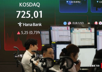 코스피, 5% 내린 6200선 마감…코스닥은 2% 올랐다
